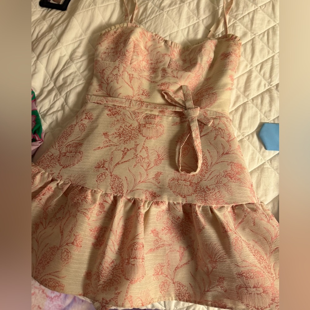 Amanda uprichard mini dress pink